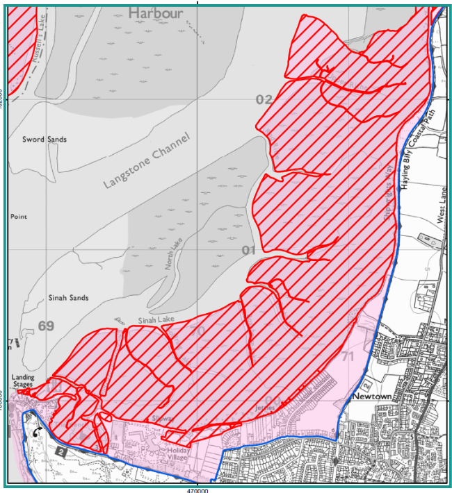 Hayling Billy Coast Path and Margin